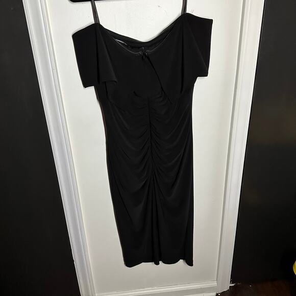 X by Xscape Women's Black Strapless Dress Size 14 - Picture 3 of 5